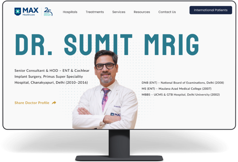 Authority First website mockup