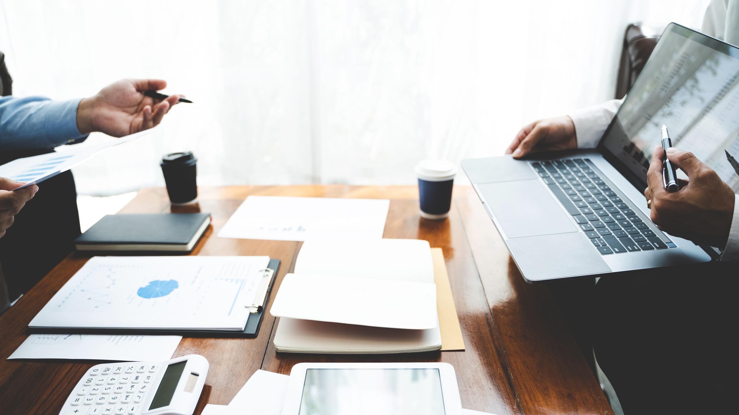 Professional services team streamlining client acquisition