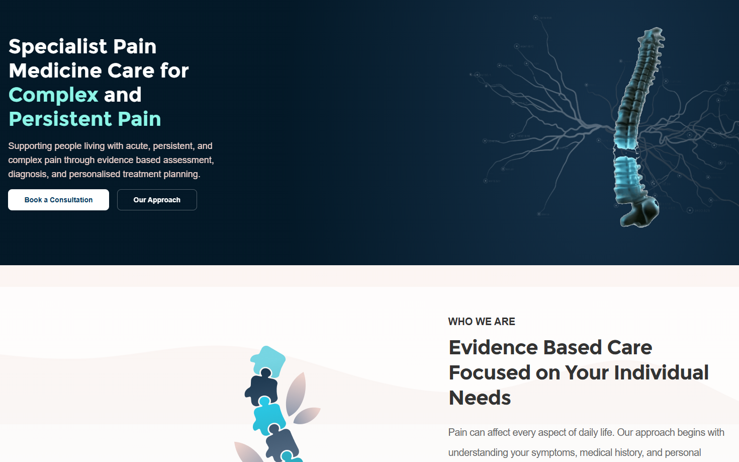 Website design work sample 9